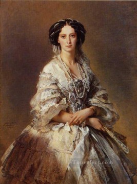  royalty Oil Painting - The Empress Maria Alexandrovna of Russia royalty portrait Franz Xaver Winterhalter